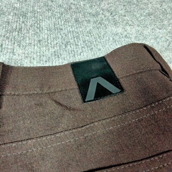 Alberto Tom Pants Mens Sz 33 Brown Golf Comfort Fit Ceramica Solid - Picture 10 of 16